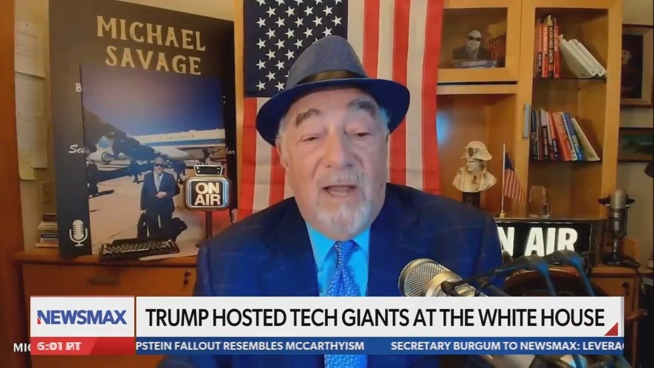 Newsmax's Michael Savage says big tech CEOs paid for Trump's White